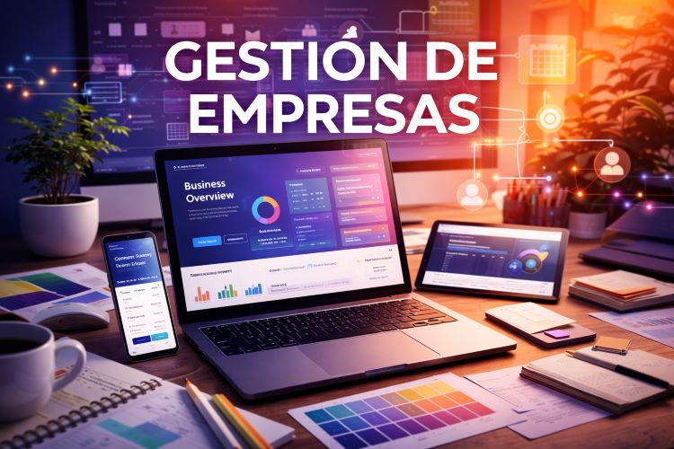 Gestión de Empresas: Digitalización de procesos, sistemas de gestión y herramientas que ordenan y potencian el negocio.